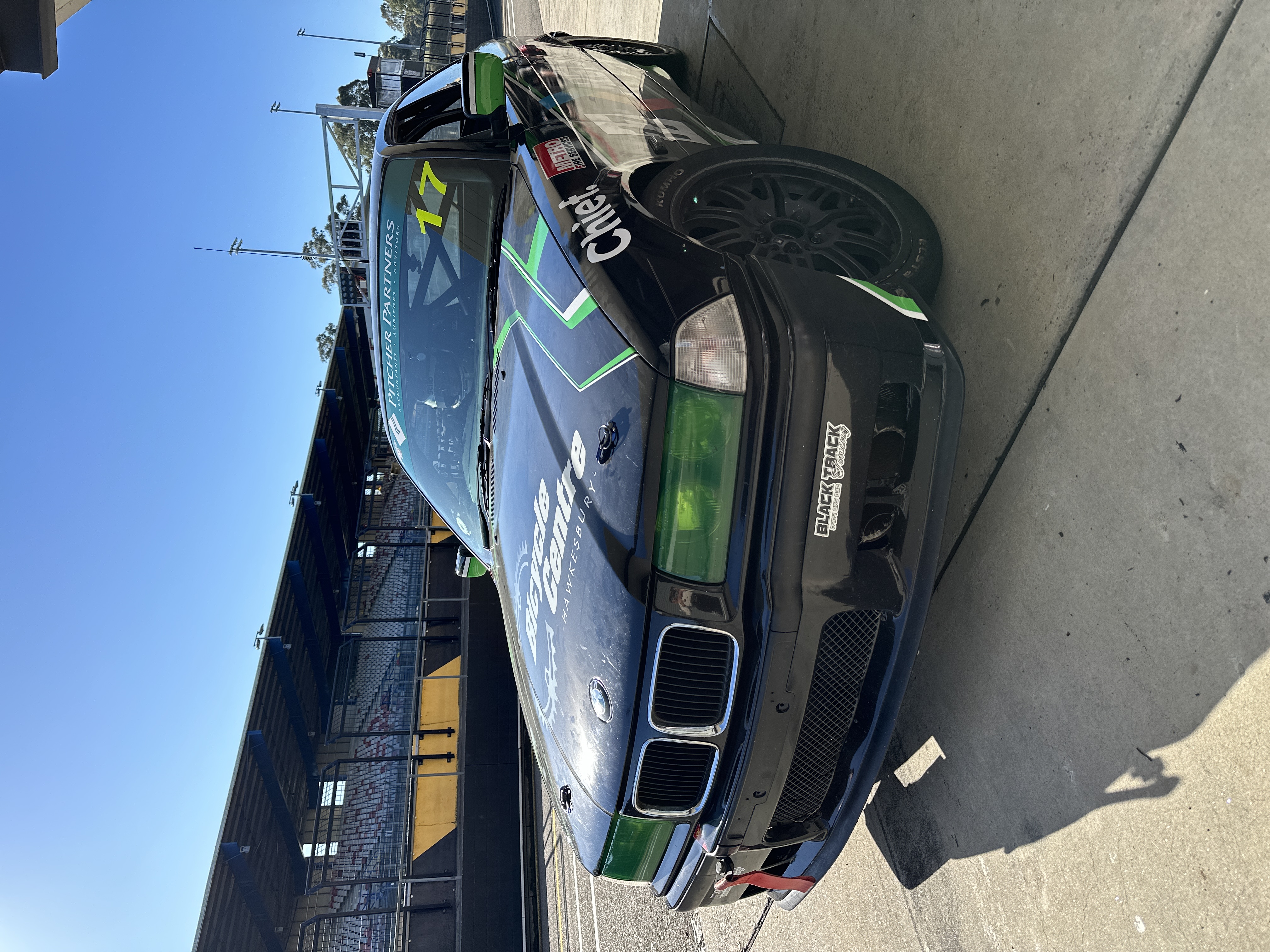 Project E36 Racing Car Front View